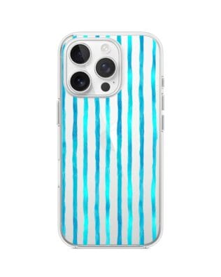 Etui do iPhone 16 Pro Max przeźroczyste, silikonowe Flexi, szept fal