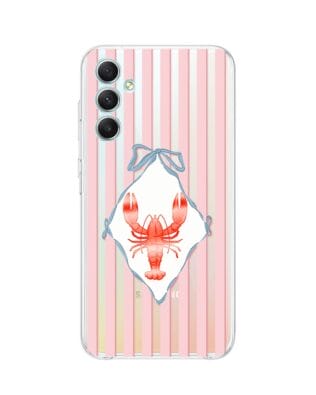 Etui do Samsung Galaxy A34 5G przeźroczyste, silikonowe Flexi, Homar