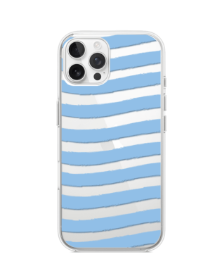 Etui do iPhone 12 Pro Max przeźroczyste, silikonowe Flexi, fale morskie