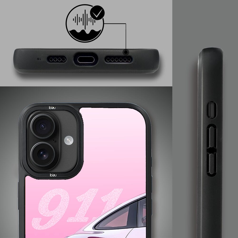 Etui do iPhone 16 Plus IBIZU DropGuard Matt z MagSafe, TechDrive, 911 różowe - obrazek 6