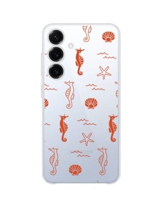 Etui do Samsung Galaxy S25 Plus przeźroczyste, silikonowe Flexi, wakacyjne wzory