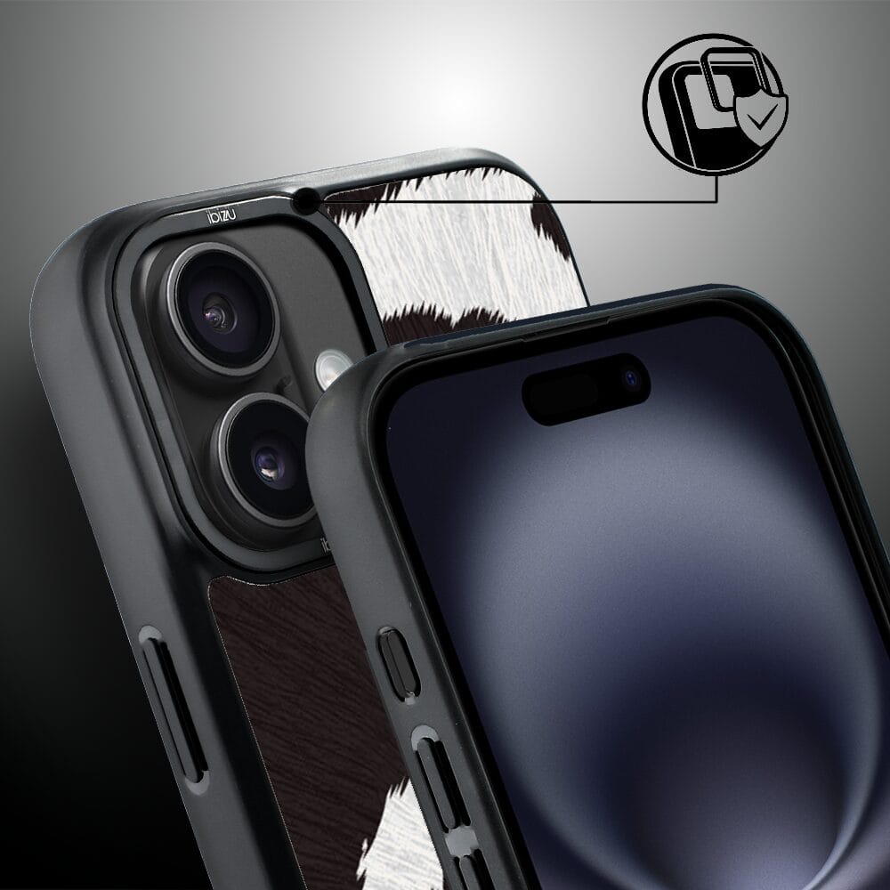 Etui do iPhone 16 Plus IBIZU DropGuard Matt z MagSafe, Zew Natury, Polska Krowa - obrazek 3