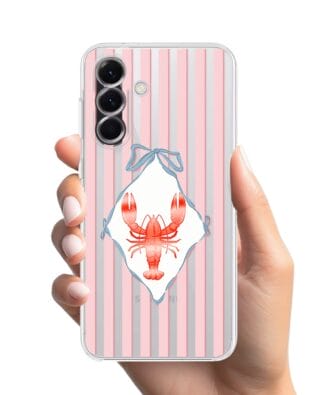 Etui do Samsung Galaxy A56 5G przeźroczyste, silikonowe Flexi, Homar