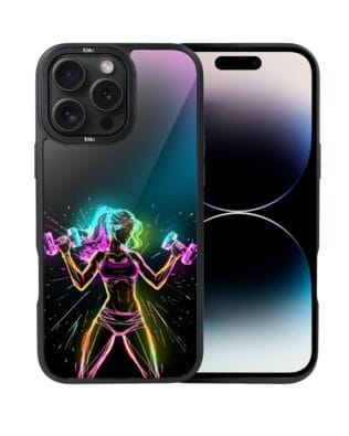 Etui do iPhone 14 Pro IBIZU DropGuard Matt z MagSafe, #ElectroMove, Wibracja fitness