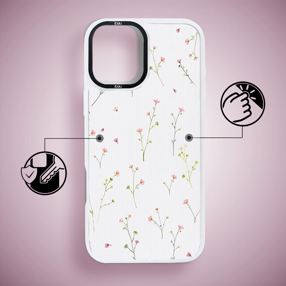 Etui do iPhone 16 IBIZU DropGuard Matt z MagSafe, Pastel Bloom, Polna fantazja - obrazek 7
