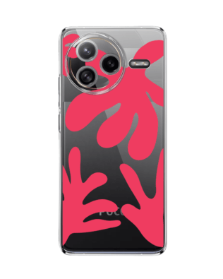 Etui do Xiaomi POCO F7 Ultra przeźroczyste, silikonowe Flexi, rafa