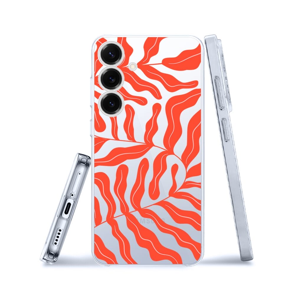 Etui do Samsung Galaxy S25 przeźroczyste, silikonowe Flexi, rafa koralowa - obrazek 3