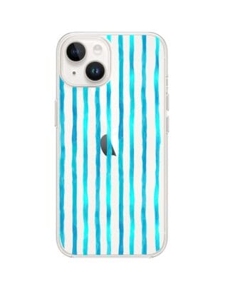 Etui do iPhone 14 Plus przeźroczyste, silikonowe Flexi, szept fal