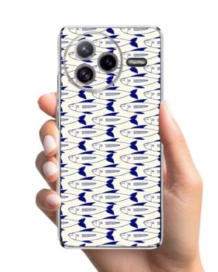 Etui do Xiaomi POCO F7 Ultra przeźroczyste, silikonowe Flexi, pływające rybki