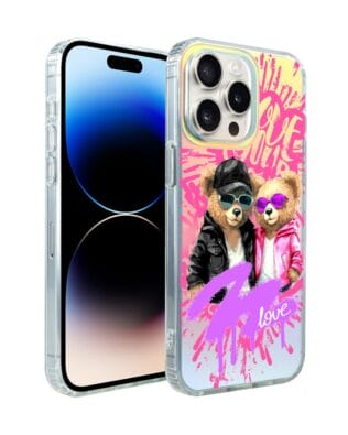 Etui do iPhone 14 Pro Max IBIZU California Sunset, zmieniające kolor, Couple in Love, zakochana para