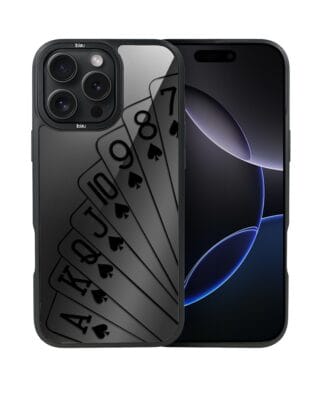 Etui do iPhone 16 Pro IBIZU DropGuard Matt z MagSafe, Midnight, Karty do gry