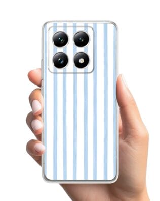 Etui do Xiaomi 14T przeźroczyste, silikonowe Flexi, wakacje w Grecji