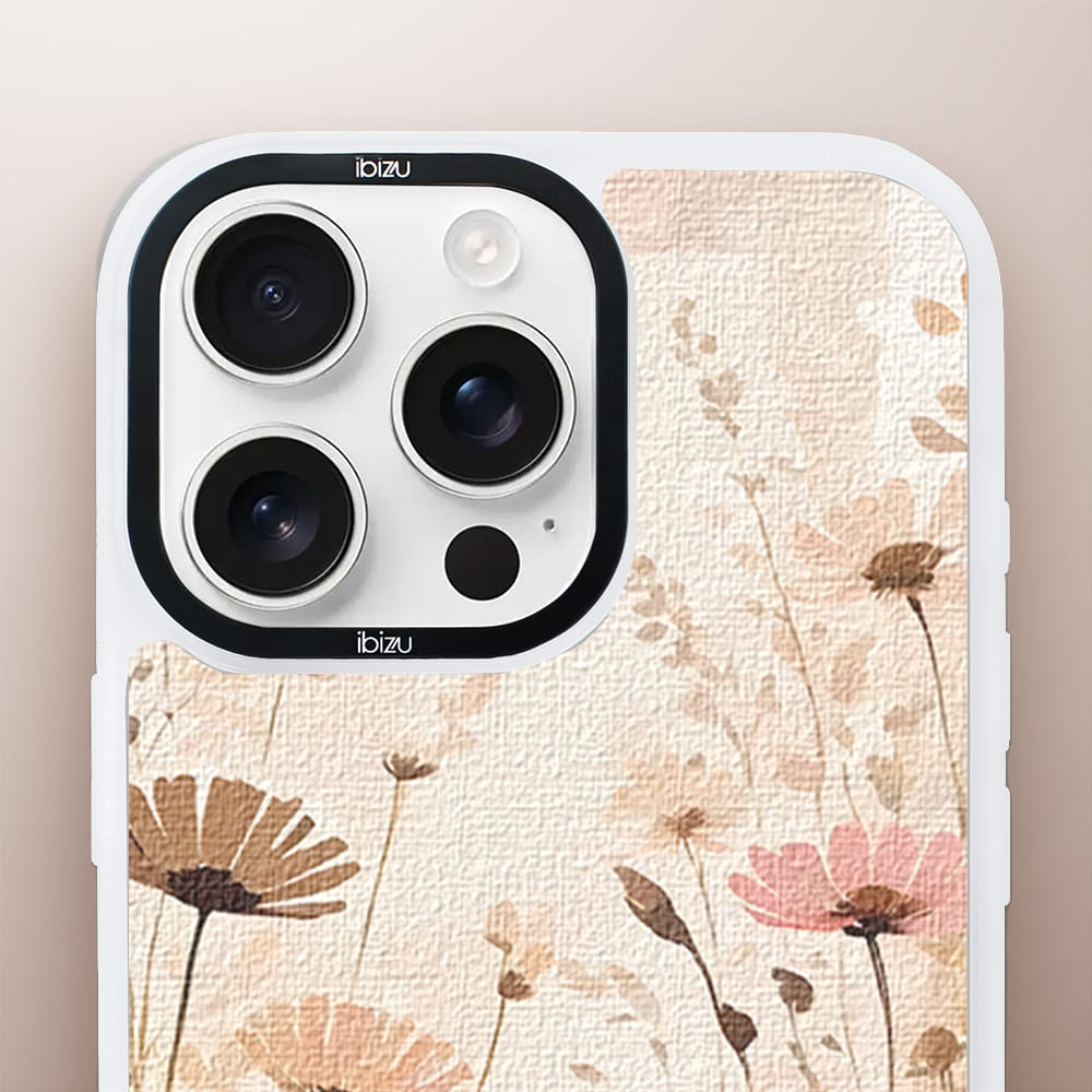 Etui do iPhone 16 Pro IBIZU DropGuard Matt z MagSafe, Boho, Kwiatowa łąka - obrazek 5