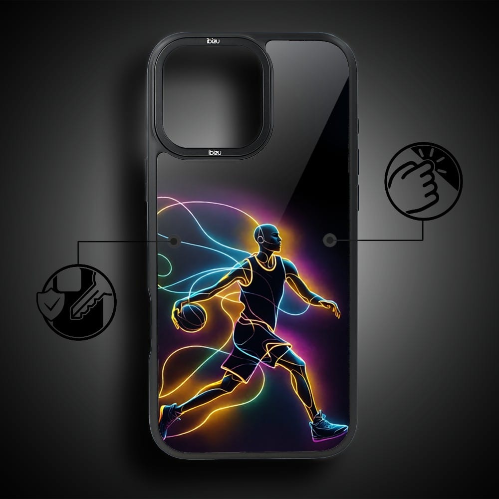 Etui do iPhone 14 Pro Max IBIZU DropGuard Matt z MagSafe, #ElectroMove, Duch koszykówki - obrazek 7