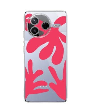 Etui do Xiaomi POCO F7 Pro przeźroczyste, silikonowe Flexi, rafa