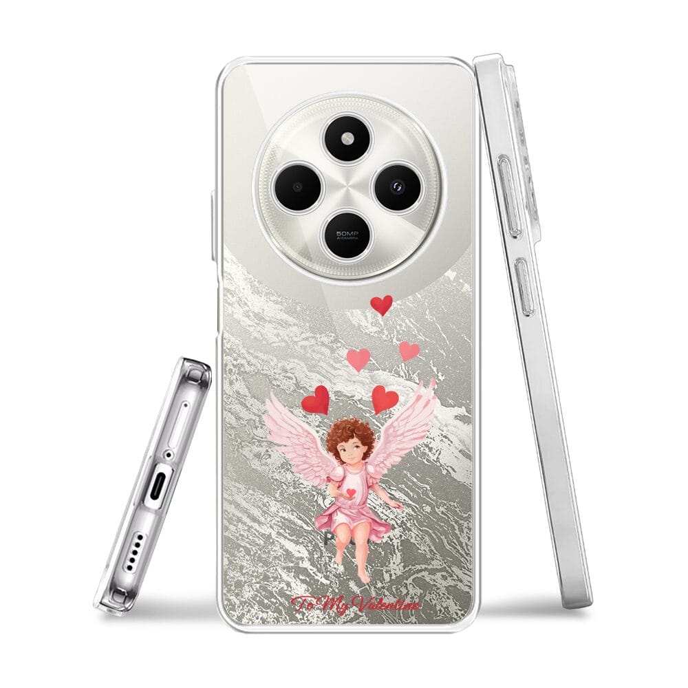 Etui do Xiaomi POCO C75 przeźroczyste, silikonowe Flexi, kupidyn - obrazek 3