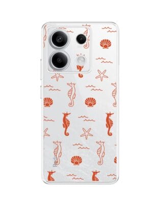 Etui do Xiaomi Redmi Note 13 Pro 5G przeźroczyste, silikonowe Flexi, wakacyjne wzory