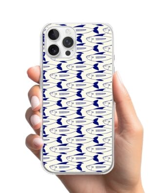 Etui do iPhone 12 Pro Max przeźroczyste, silikonowe Flexi, pływające rybki