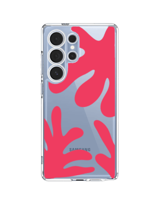 Etui do Samsung Galaxy S25 Ultra przeźroczyste, silikonowe Flexi, rafa