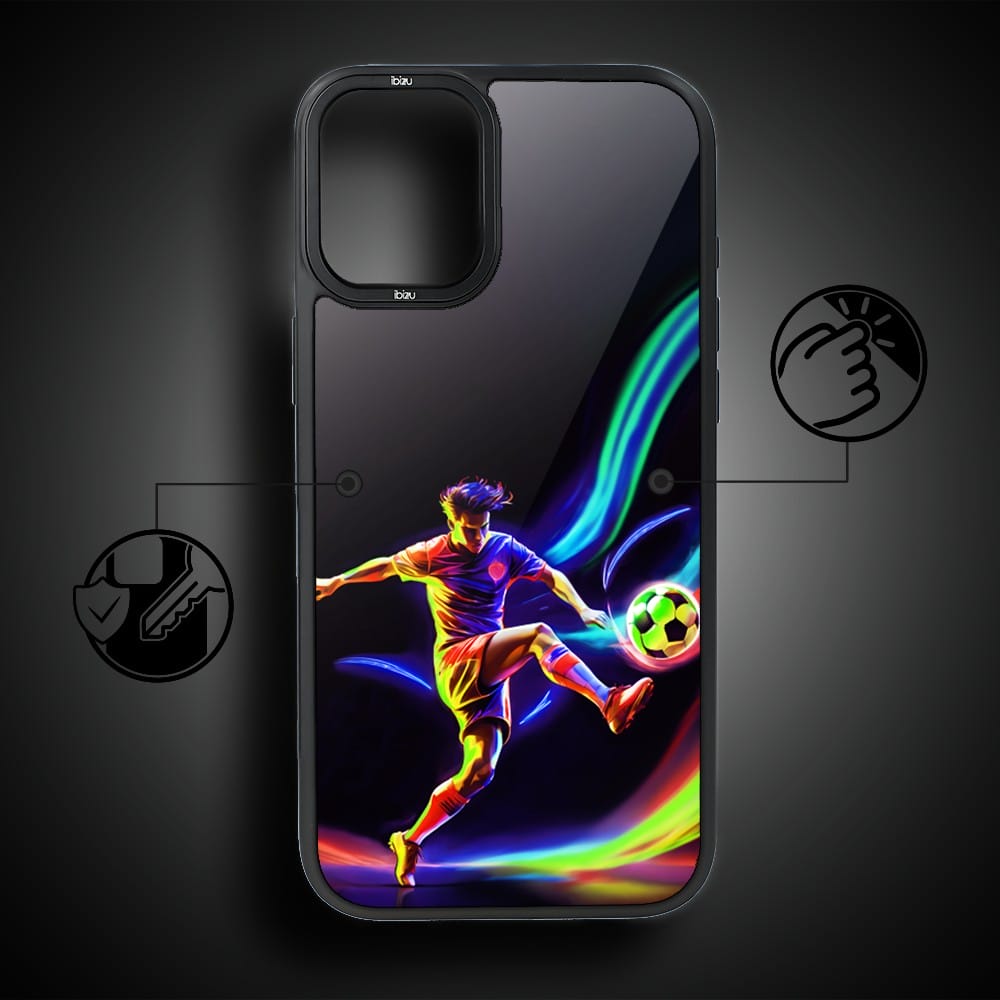 Etui do iPhone 16 IBIZU DropGuard Matt z MagSafe, #ElectroMove, W rytmie piłki nożnej - obrazek 7