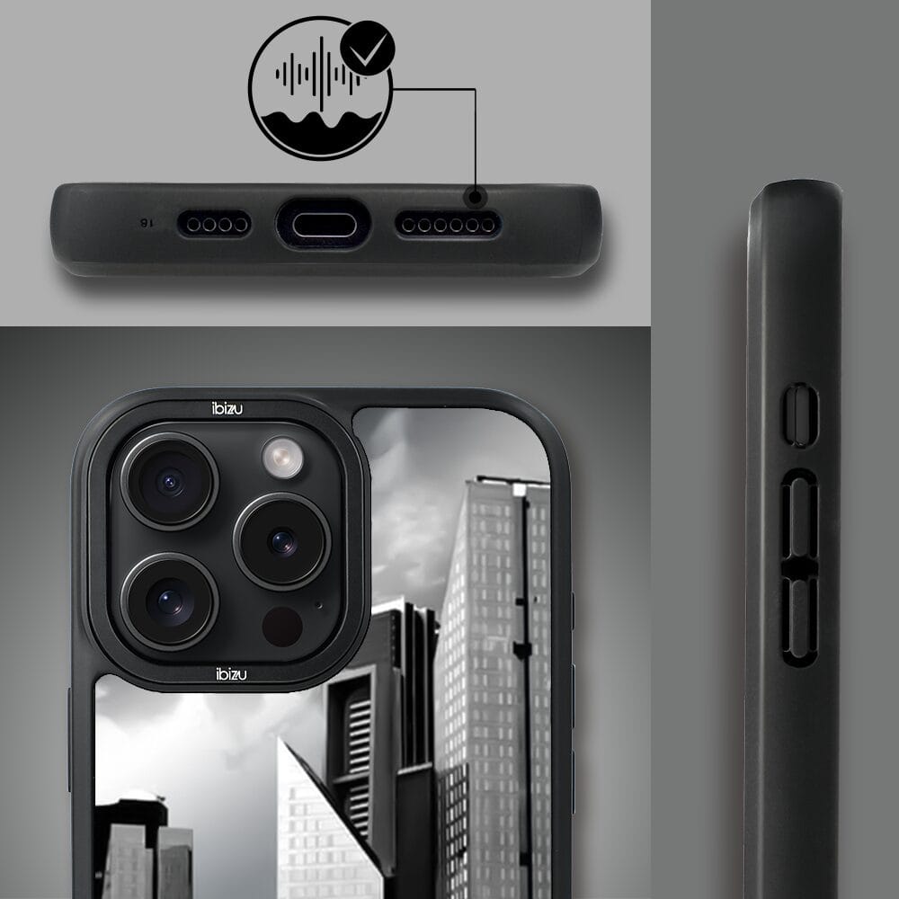 Etui do iPhone 14 Pro Max IBIZU DropGuard Matt z MagSafe, Noir City, Manhattan - obrazek 6