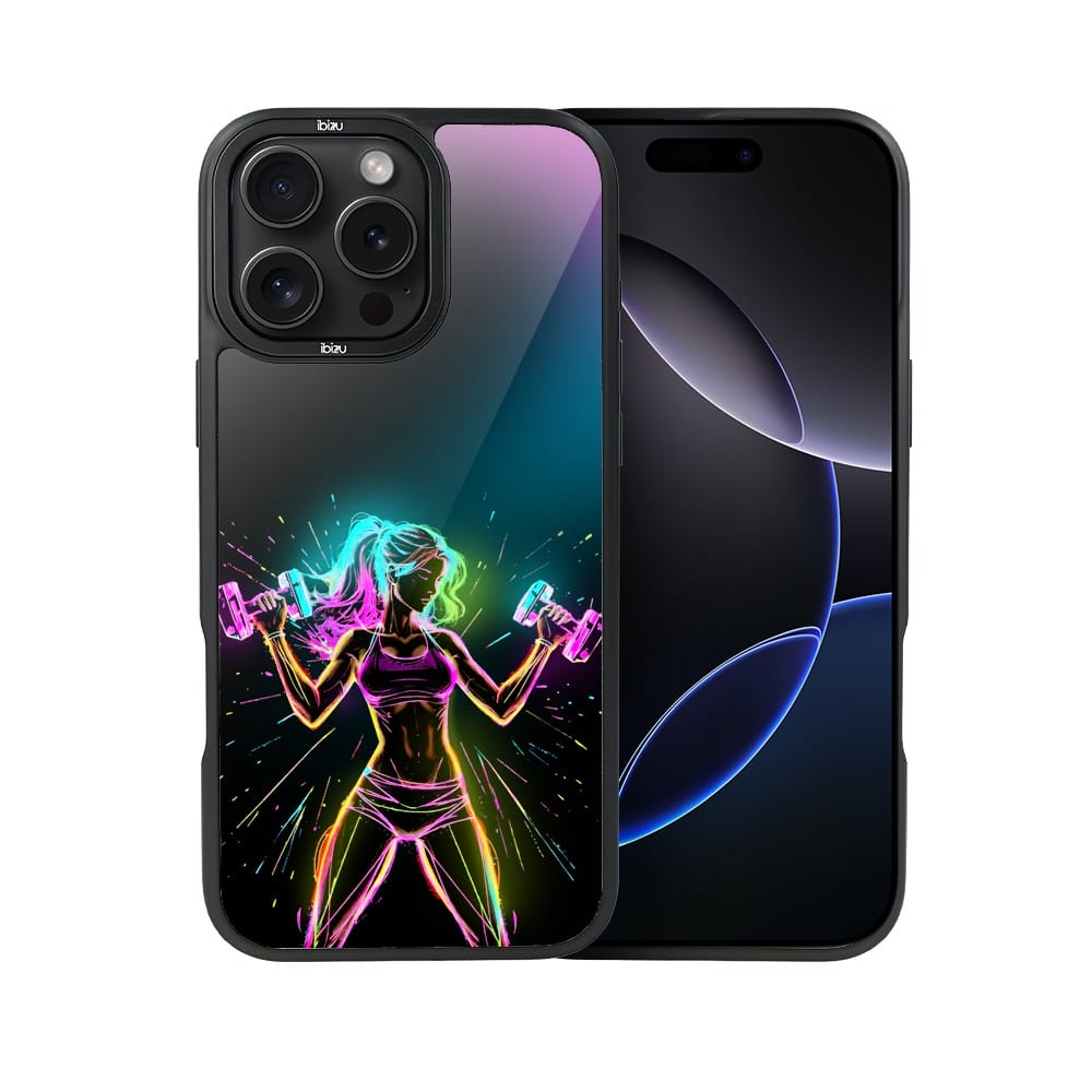 Etui do iPhone 16 Pro IBIZU DropGuard Matt z MagSafe, #ElectroMove, Wibracja fitness - obrazek 2