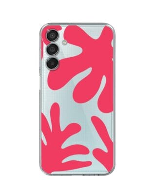 Etui do Samsung Galaxy M15 5G przeźroczyste, silikonowe Flexi, rafa