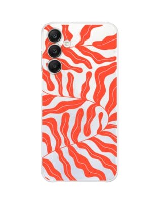 Etui do Samsung Galaxy A25 5G przeźroczyste, silikonowe Flexi, rafa koralowa