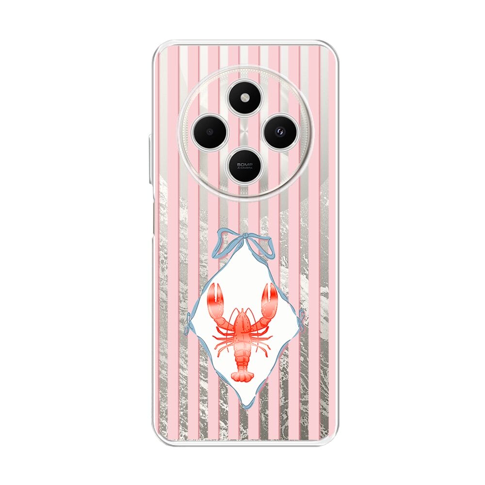 Etui do Xiaomi POCO C75 przeźroczyste, silikonowe Flexi, Homar