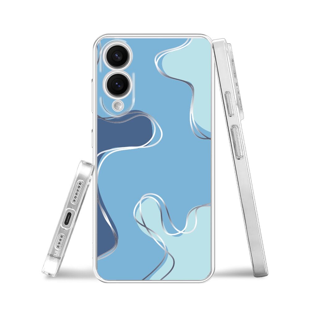 Etui do Samsung Galaxy S25 Edge przeźroczyste, silikonowe Flexi, spokój oceanu - obrazek 3