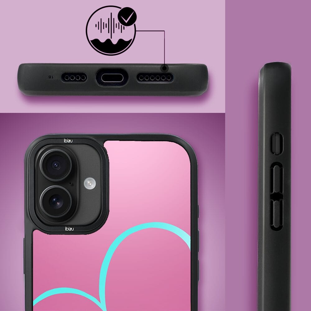 Etui do iPhone 16 IBIZU DropGuard Matt z MagSafe, #Move, Pump it love - obrazek 6