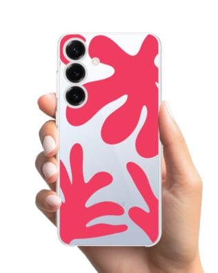 Etui do Samsung Galaxy S25 Plus przeźroczyste, silikonowe Flexi, rafa