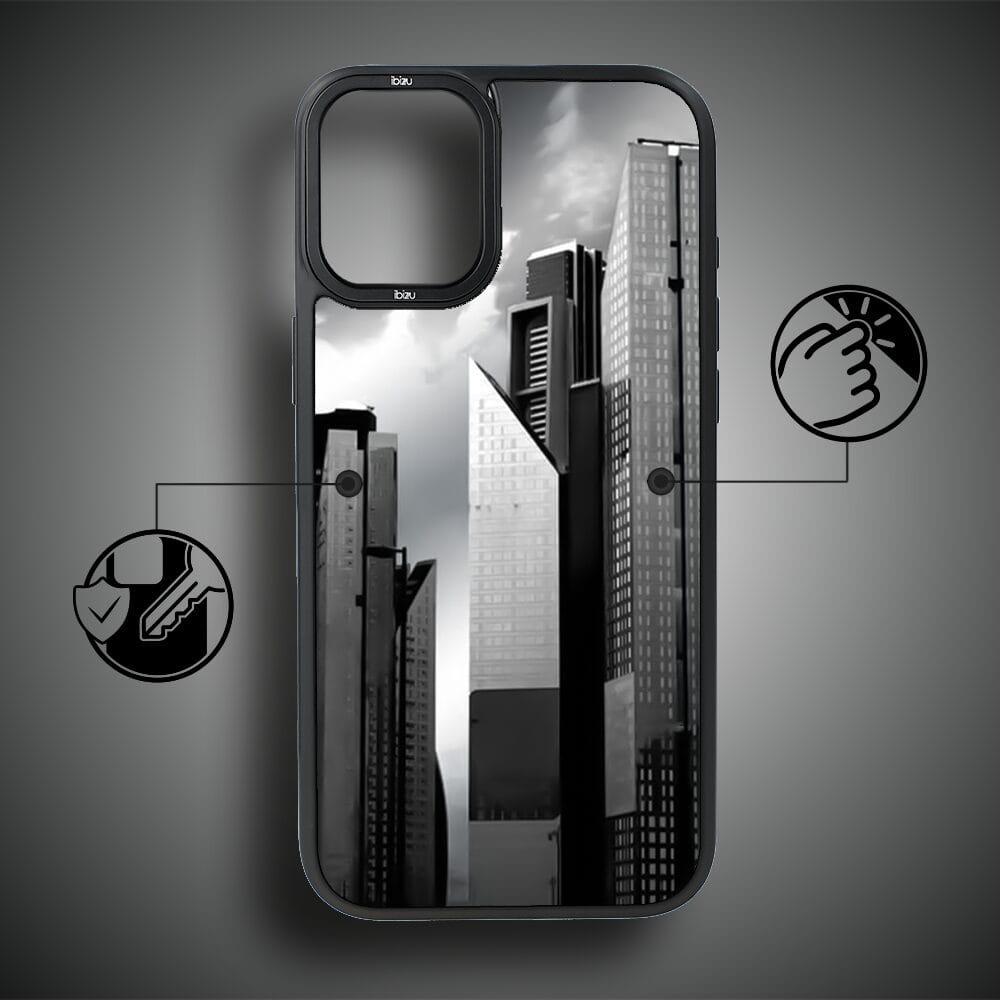 Etui do iPhone 16 IBIZU DropGuard Matt z MagSafe, Noir City, Manhattan - obrazek 7