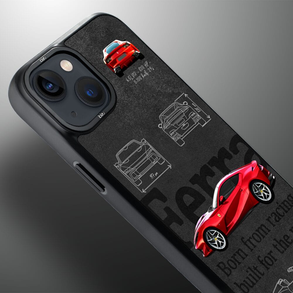 Etui do iPhone 14 IBIZU DropGuard Matt z MagSafe, TechDrive, 812 Superfast - obrazek 4