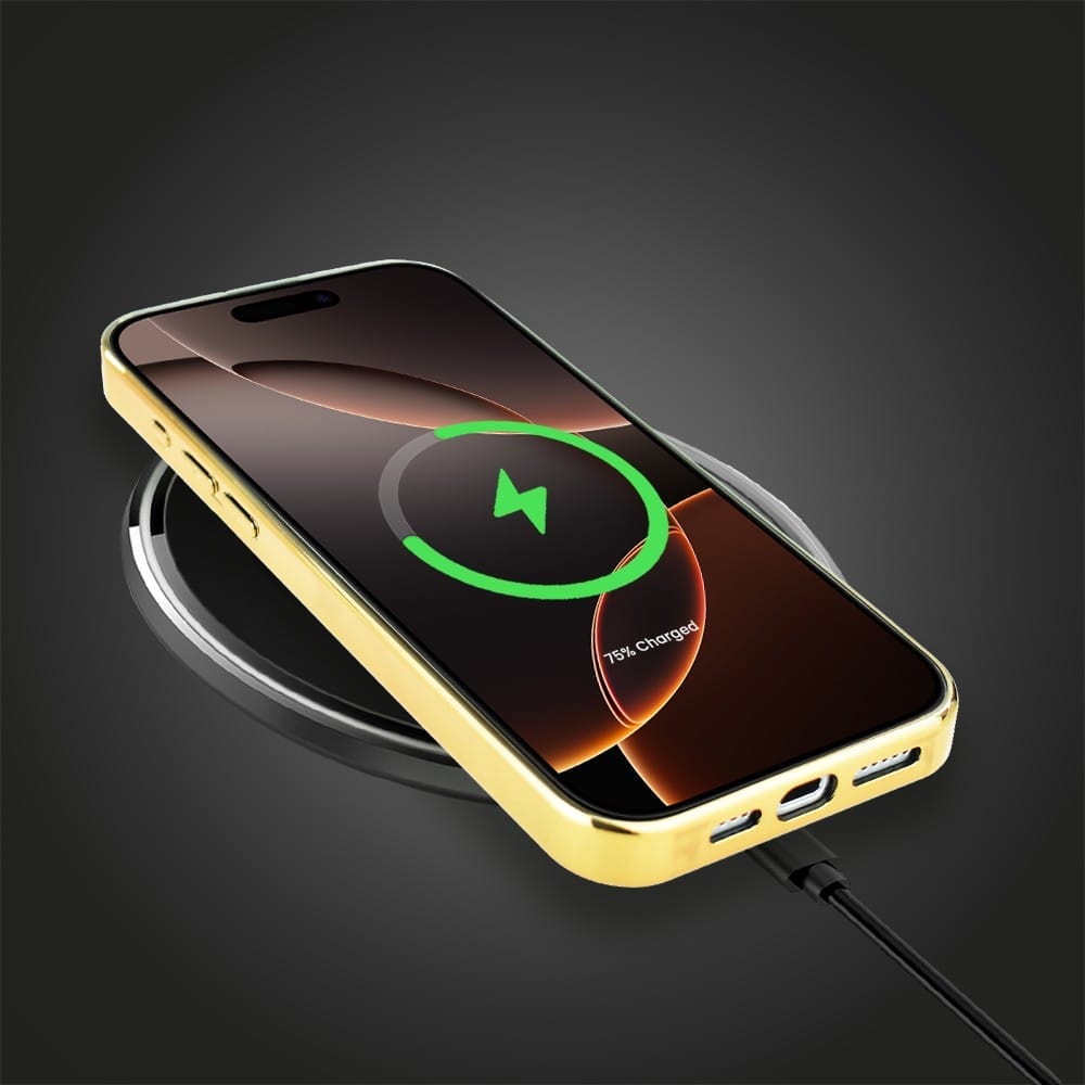 Etui do iPhone 16 Pro Max IBIZU Elite Glass z MagSafe Magia Azji, Złoty bambus, złote - obrazek 8