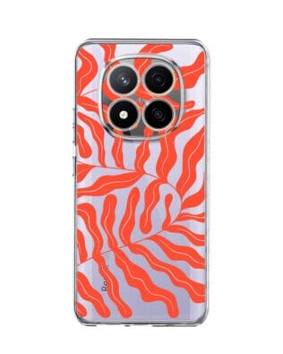 Etui do Xiaomi Redmi Note 14 Pro 4G przeźroczyste, silikonowe Flexi, rafa koralowa