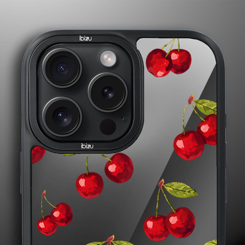 Etui do iPhone 14 Pro IBIZU DropGuard Matt z MagSafe, Midnight, Wiśniowa noc - obrazek 5