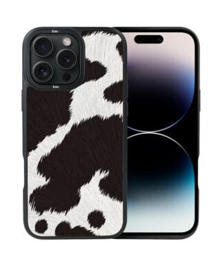 Etui do iPhone 14 Pro IBIZU DropGuard Matt z MagSafe, Zew Natury, Polska Krowa