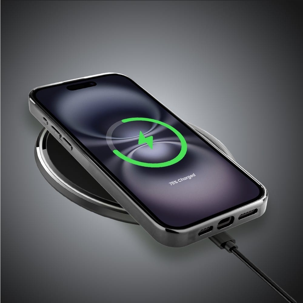 Etui do iPhone 16 IBIZU Elite Glass z MagSafe Magia Azji, Złoty bambus, czarne - obrazek 8