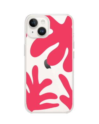 Etui do iPhone 13 Mini przeźroczyste, silikonowe Flexi, rafa