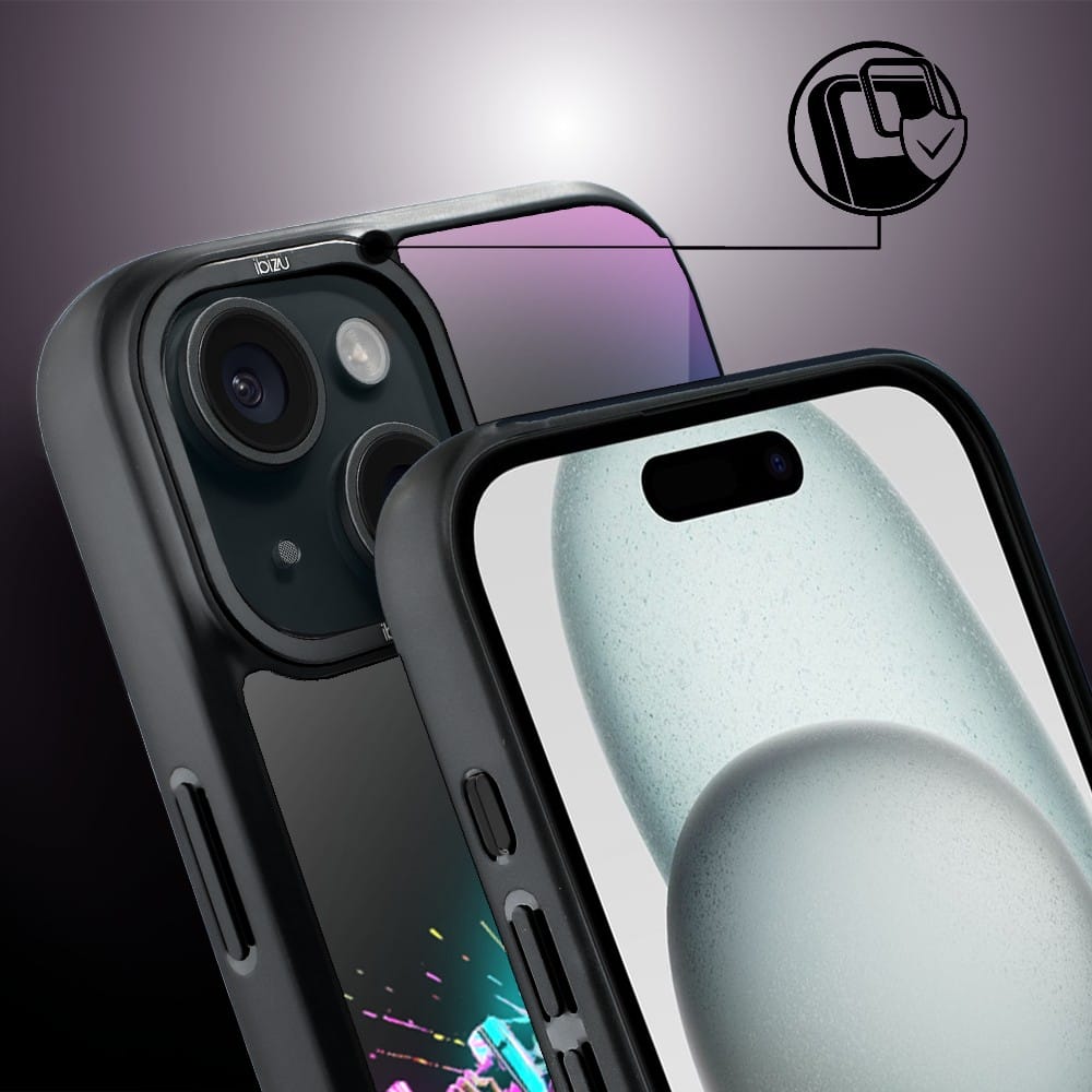 Etui do iPhone 15 Plus IBIZU DropGuard Matt z MagSafe, #ElectroMove, Wibracja fitness - obrazek 3