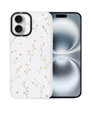 Etui do iPhone 16 IBIZU DropGuard Matt z MagSafe, Pastel Bloom, Polna fantazja