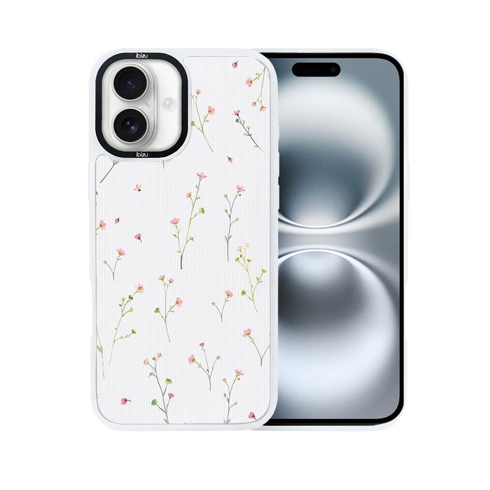 Etui do iPhone 16 IBIZU DropGuard Matt z MagSafe, Pastel Bloom, Polna fantazja - obrazek 2