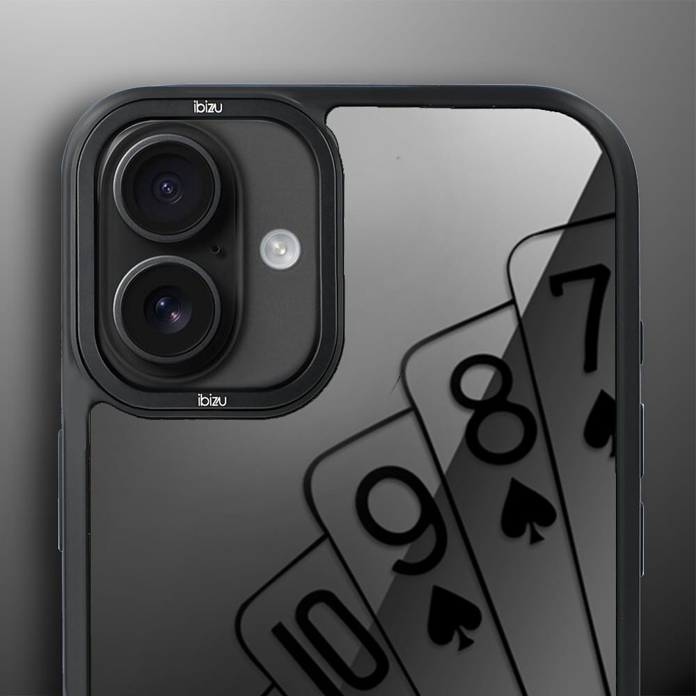 Etui do iPhone 16 IBIZU DropGuard Matt z MagSafe, Midnight, Karty do gry - obrazek 5