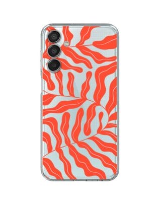 Etui do Samsung Galaxy M15 5G przeźroczyste, silikonowe Flexi, rafa koralowa