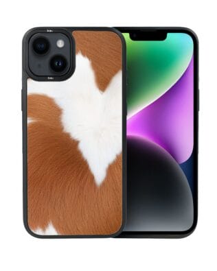 Etui do iPhone 14 IBIZU DropGuard Matt z MagSafe, Zew Natury, Alpejska Krowa