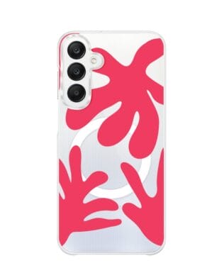 Etui do Samsung Galaxy A25 5G z MagSafe przeźroczyste, silikonowe Flexi, rafa