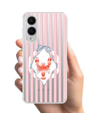 Etui do Samsung Galaxy S25 Edge z MagSafe przeźroczyste, silikonowe Flexi, Homar