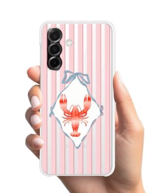 Etui do Samsung Galaxy A26 5G przeźroczyste, silikonowe Flexi, Homar