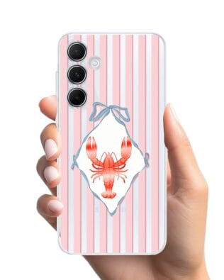 Etui do Samsung Galaxy A35 5G przeźroczyste, silikonowe Flexi, Homar